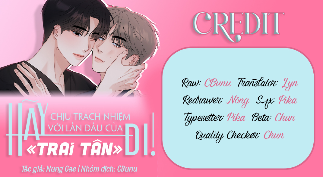 |END| Hãy Chịu Trách Nhiệm Với Lần Đầu Của Trai Tân Đi! Chap 6 - Next Chap 7